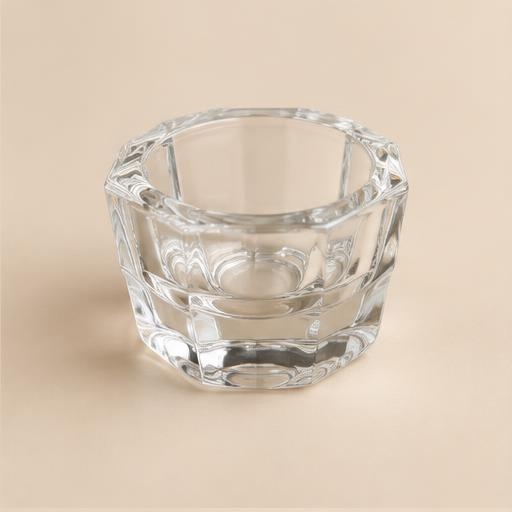 Vaso dappen de cristal transparente